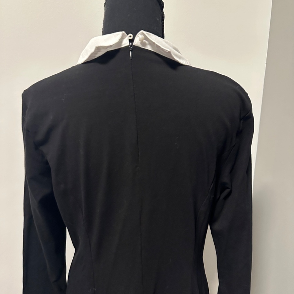 *APHRATTI* Black x White Collared Long Sleeve Dress Size XL - Picture 5 of 7
